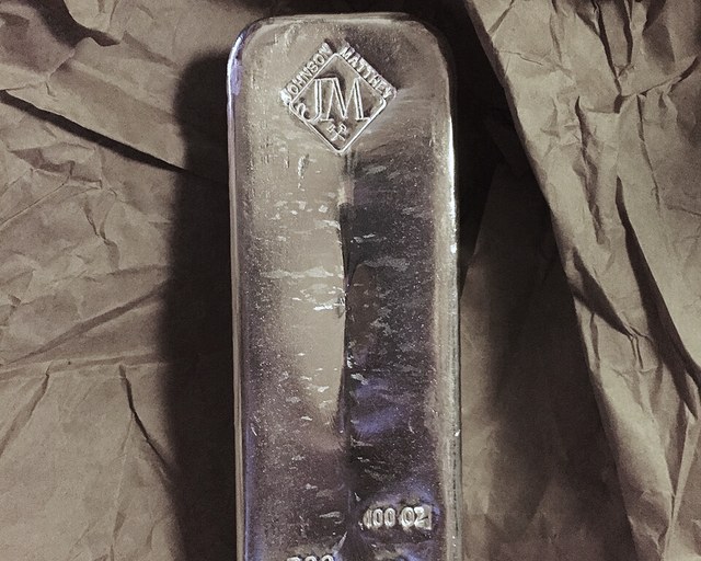 100 oz Silver Bars